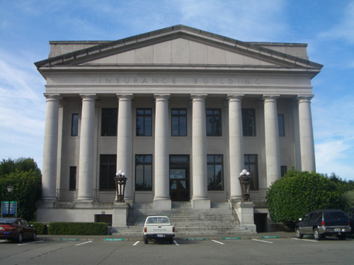 Insurance Building auf dem Capitol Campus Foto