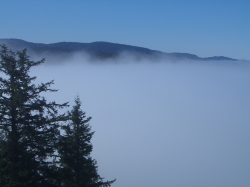 Über den Wolken Foto