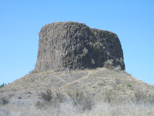 Hatrock im State Park Foto