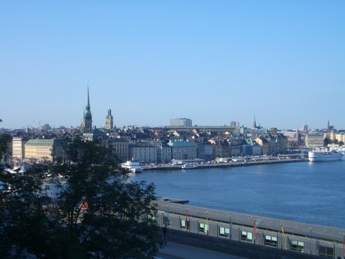 Stockholm von oben Foto